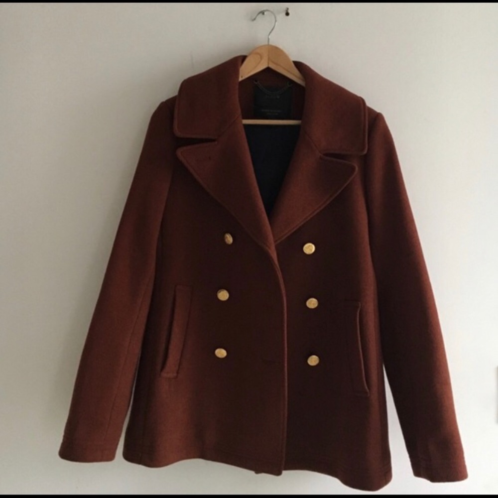 J crew majesty peacoat 8T